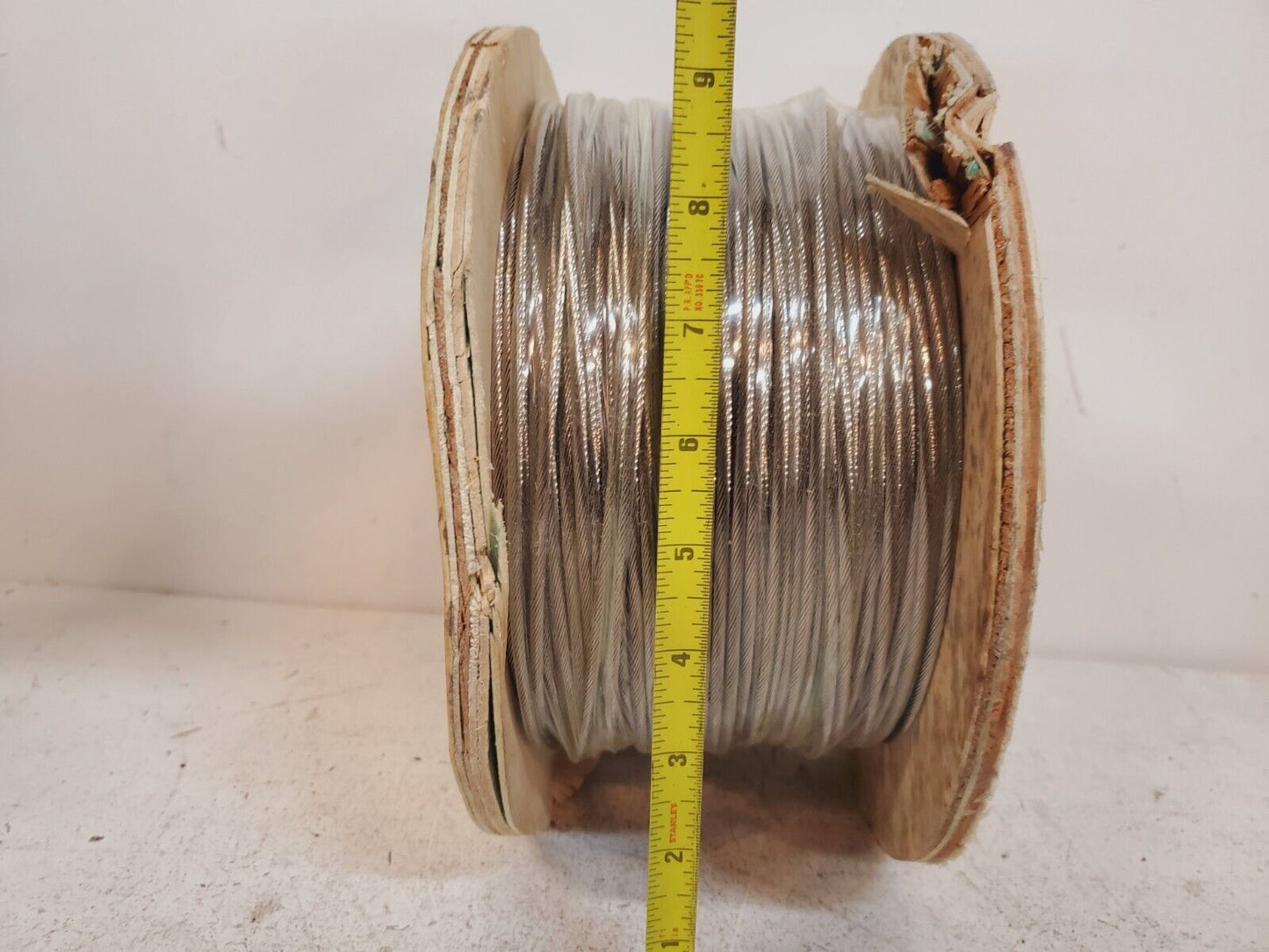 Wire Stainless Steel 1/8" Spool 5"x9.75"x8.5" | 17.9Lb