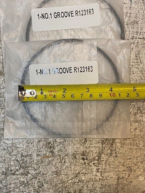 John Deere Piston Ring Kit No. 1 Groove R123163 (2) & No. 2 Groove R123168 (1)