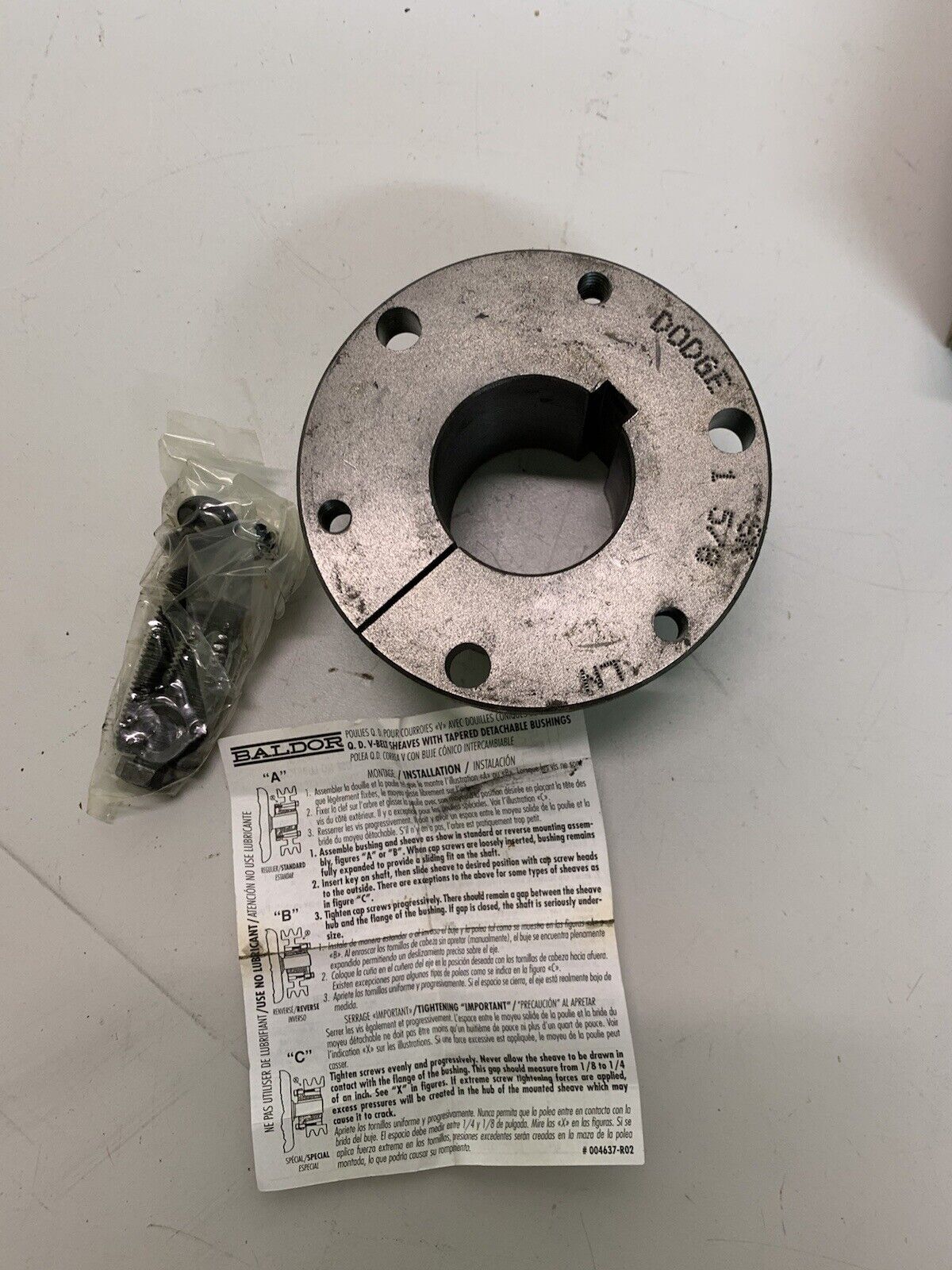 Dodge 120431 SK X 5/8-KW Bushing