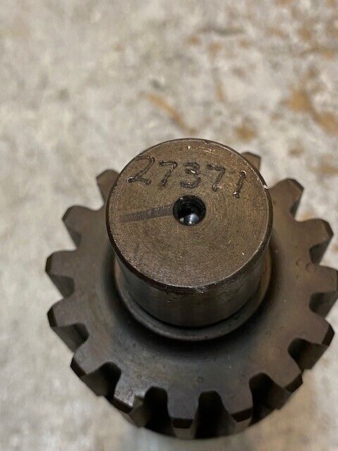 16-Spline Pinion Gear 27371 5-7/8" Long 20mm End 56mm OD 25mm End