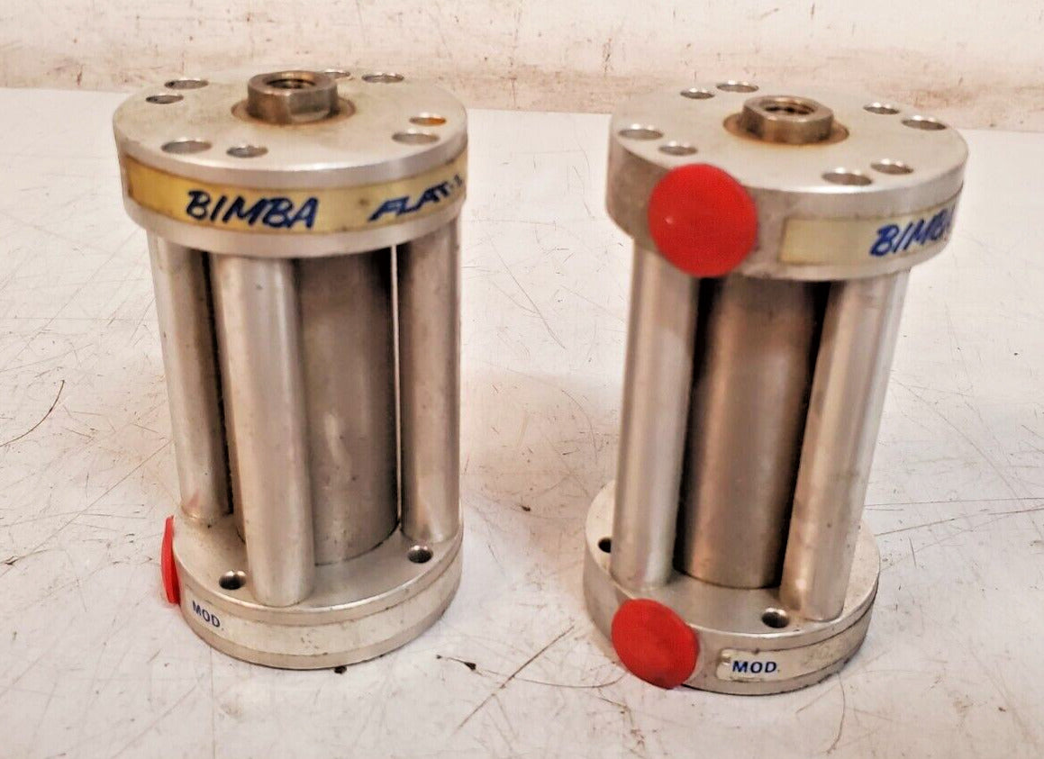 2 Qty. of Bimba Pancake Air Pneumatic Cylinders FO-09-2.5 | 10500-00172 (2 Qty)