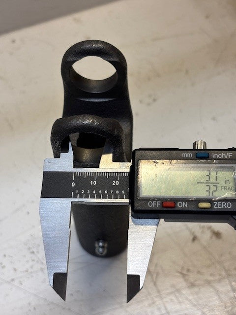 Weasler PTO Yoke 3/4" Square Slip Sleeve Yoke U/J Size 31/32" x 2 3/16"