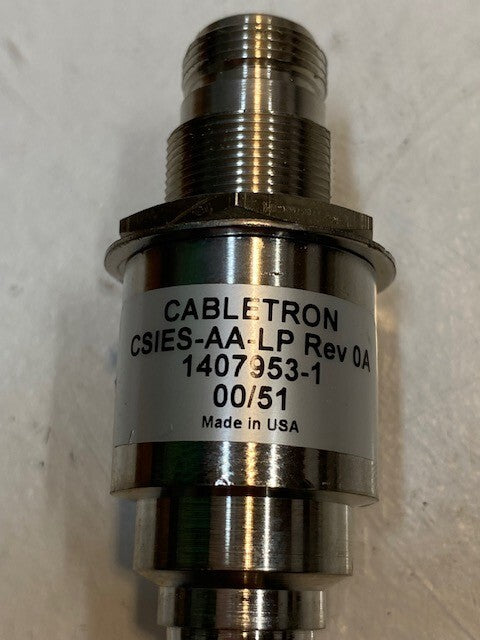 CABLETRON CSIES-AA-LP Rev 0A 1407953-1 Coaxial Surge Protector