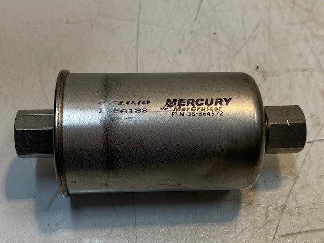 Mercury 35-864572 Filter Fuel 145A122 | 4-3/4" Long 51mm OD 14mm Thread ID