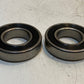 2 Quantity of IKS SS6208-2RS Single Row Ball Bearings 80x40x18mm (2 Quantity)