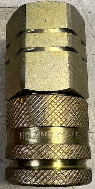 Holmbury Female Hydraulic Flat Face Quick Coupler 1532994 Heavy Duty Replacement