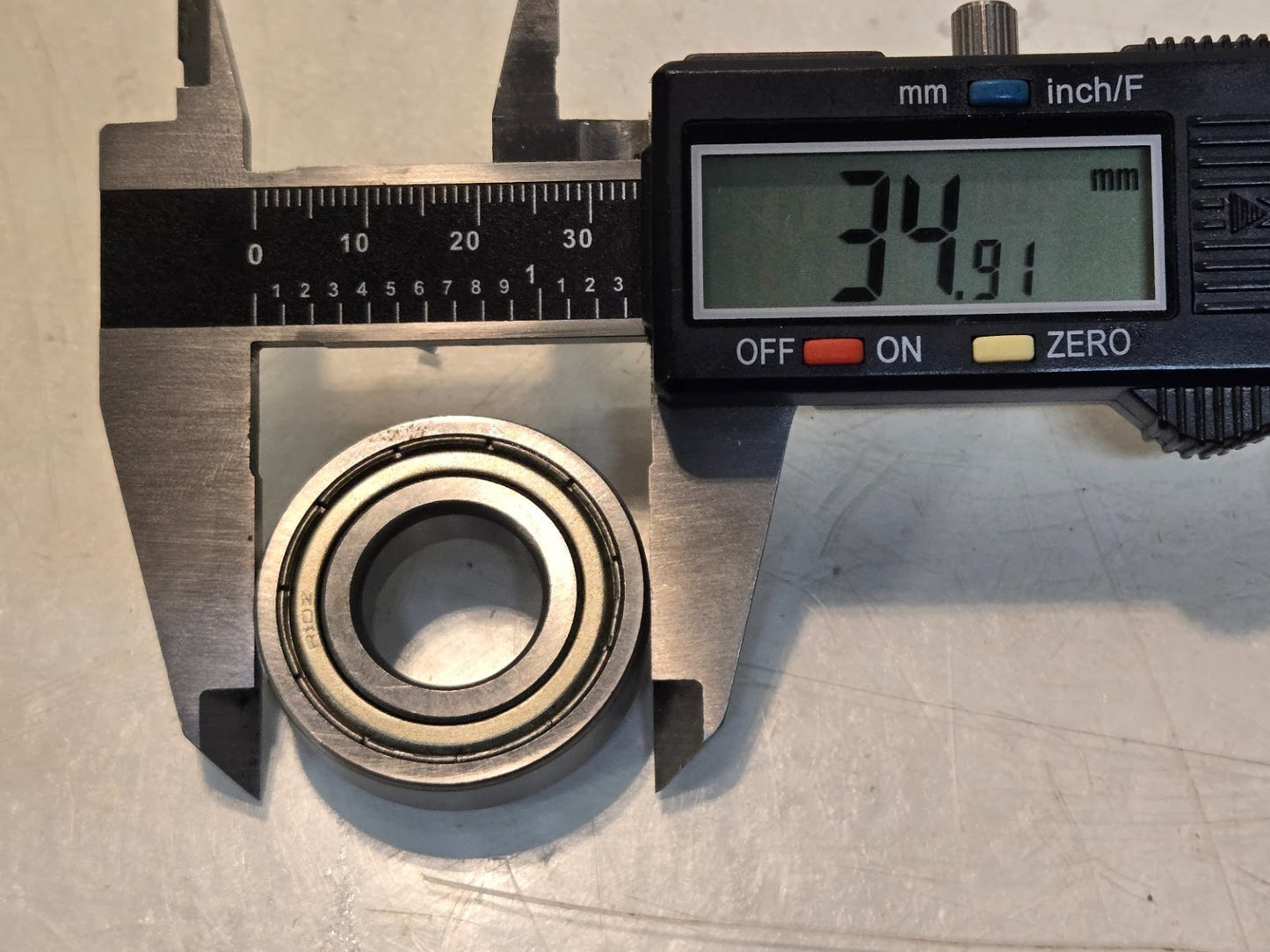 9 Quantity of Metal Shielded Bearings R10Z | 1-3/8" OD x 5/8" Bore (9 Qty)