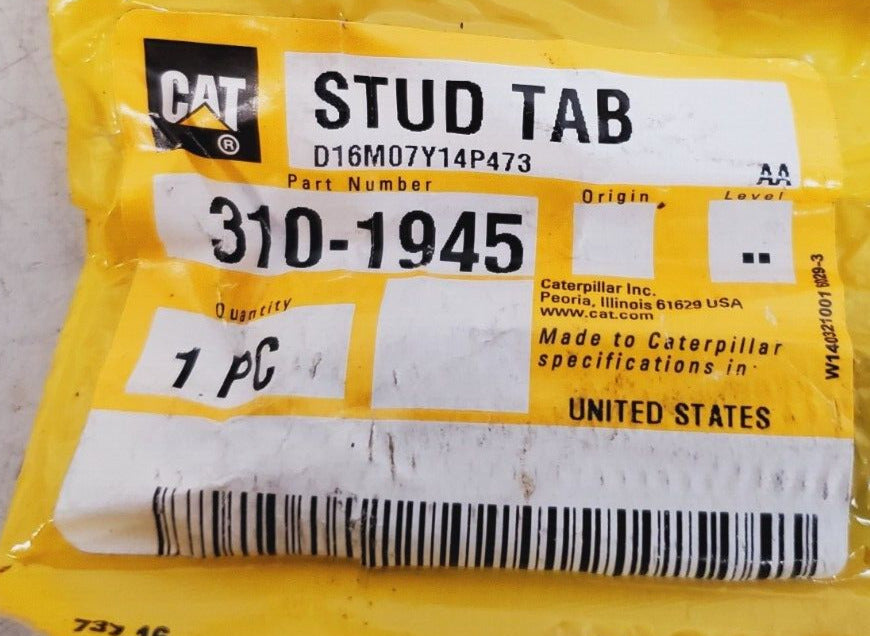 2 Quantity of CAT Stud Tabs 310-1945 | 3101945 | D16M07Y14P473 (2 Qty)