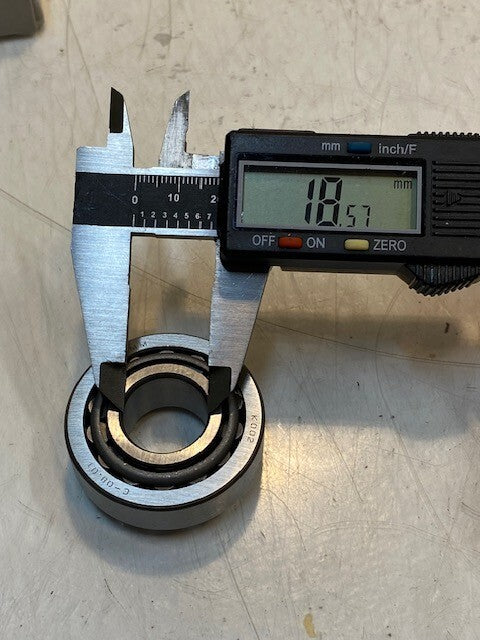 5 Quantity of KMM Bearings K002 | C-08.01 | 45mm OD 19mm Bore (5 Quantity)