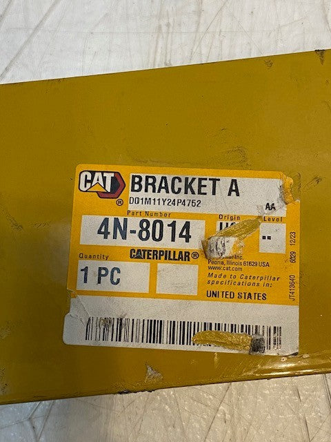Caterpillar CAT 4N-8014 Bracket A 28" x 25-1/2" x 2-1/2"