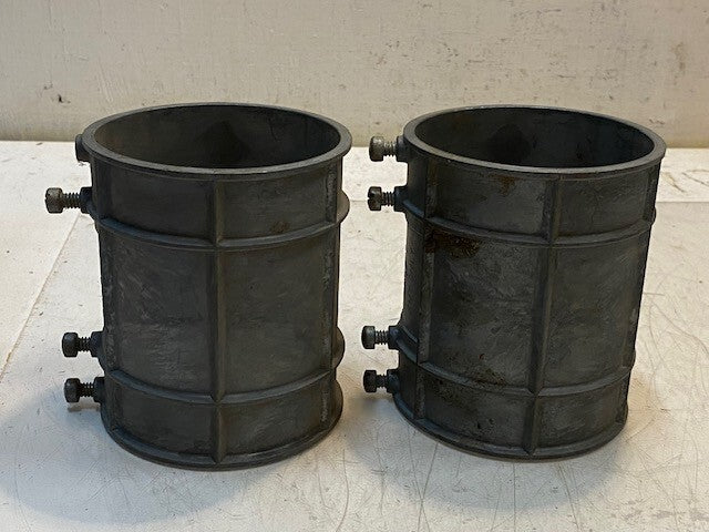 2 Quantity of Regal 718 3" Coupling Conduit Connectors 4-1/2" x 3-3/4" (2 Qty)