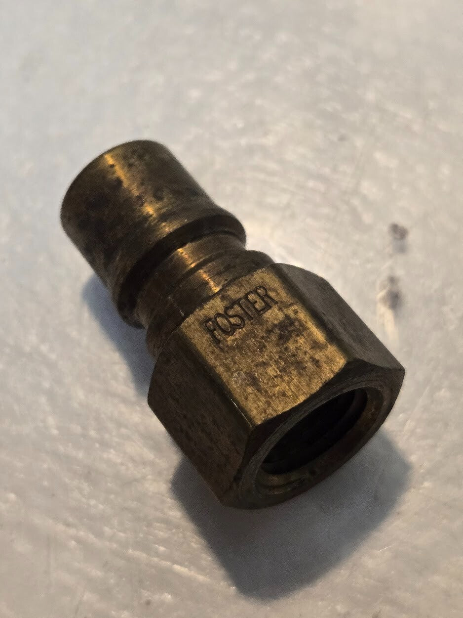 10 Quantity of Foster K2B 1/4" Quick Disconnect Couplings 1/4" FPT (10 Qty)