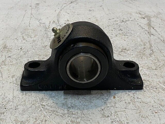 Moline Type E Pillow Block w/ Timken Bearing 08125DE 6" L 3" H 32mm Bore 2-Bolt