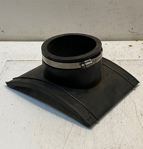 NDS DFW-4T/C 4" Flexible Saddle Tee w/ Clamps DFW-4T | PLT-360