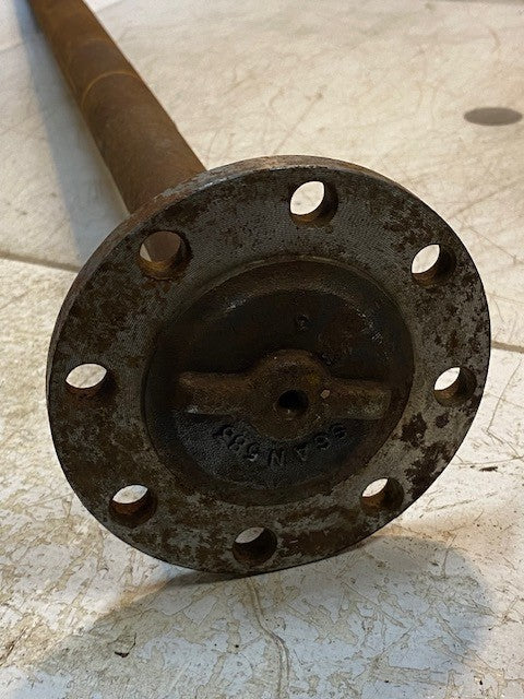Heavy Duty Rear Axle Shaft S6AN583 | 8-Bolt 37-Spline 39-1/2" Long