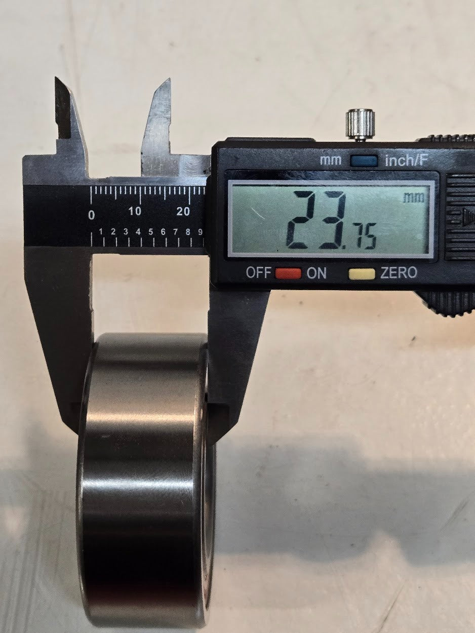 W206RS Ball Bearing | Red Shields | 62 mm OD 30 mm Bore 23.75 mm Thick