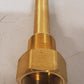 5 Qty. of Brass Thermowells 3.5" Stem Length x 1-1/4" OD (5 Qty)