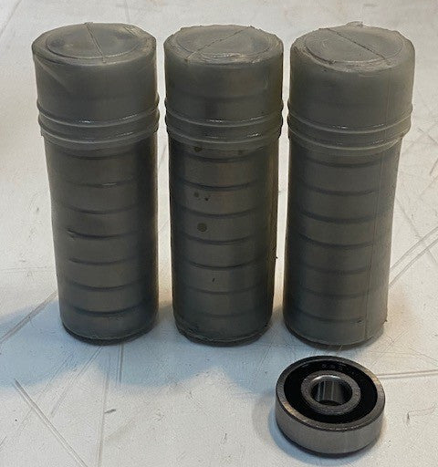 30 Quantity of Deep Groove Sealed Ball Bearings 6200RS 10x30x9mm (30 Quantity)