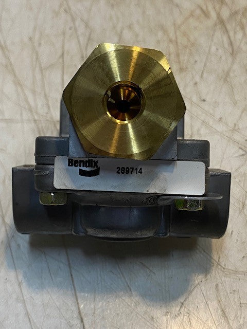 Bendix 289714N Commercial Air Brake System Dual-Check Quick Release Valve 289714