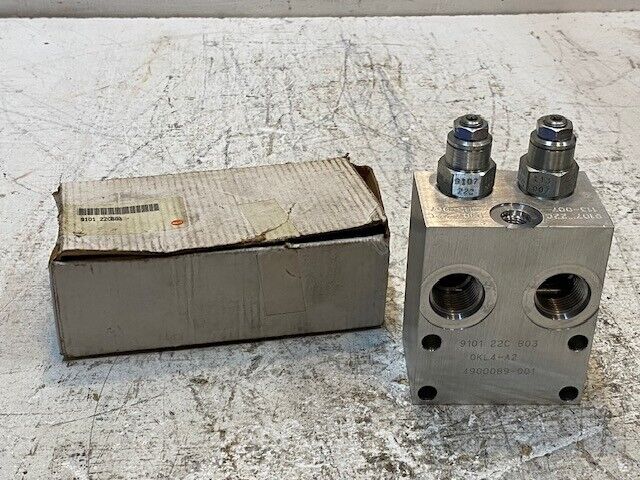 Sun Hydraulics Flow Control Part 9101-22CB03, 4900089-001, 9107-22C-113-007