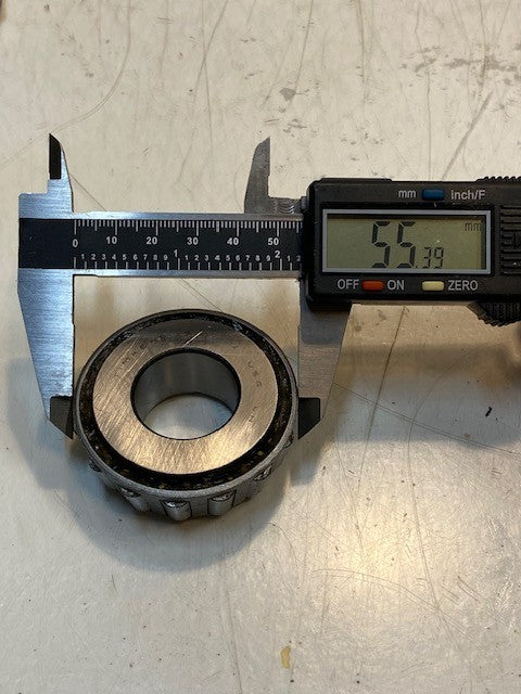 2 Quantity of Timken 15101 Cone Bearings 55mm OD 27mm Bore 21mm Thick (2 Qty)