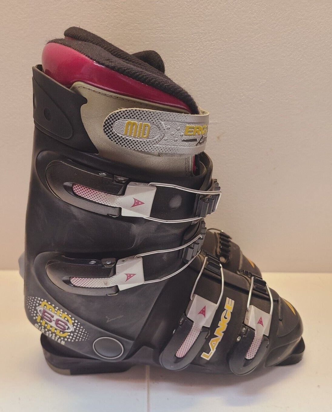 Lange Downhill Ski Boots Mid 5.6 | 3070088 | BLK 26.5 | C3070020S