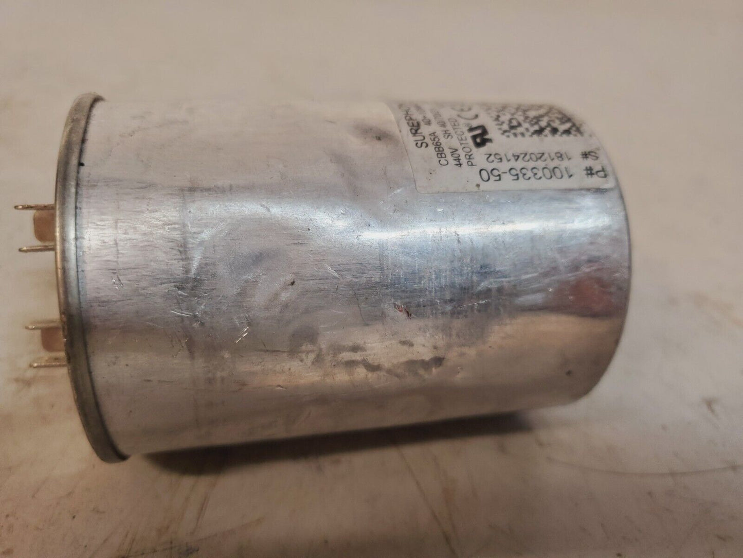 Surephon Dual Run Capacitor 100335-50 | CBB65A | 440V | 50/60Hz | 10000 AFC