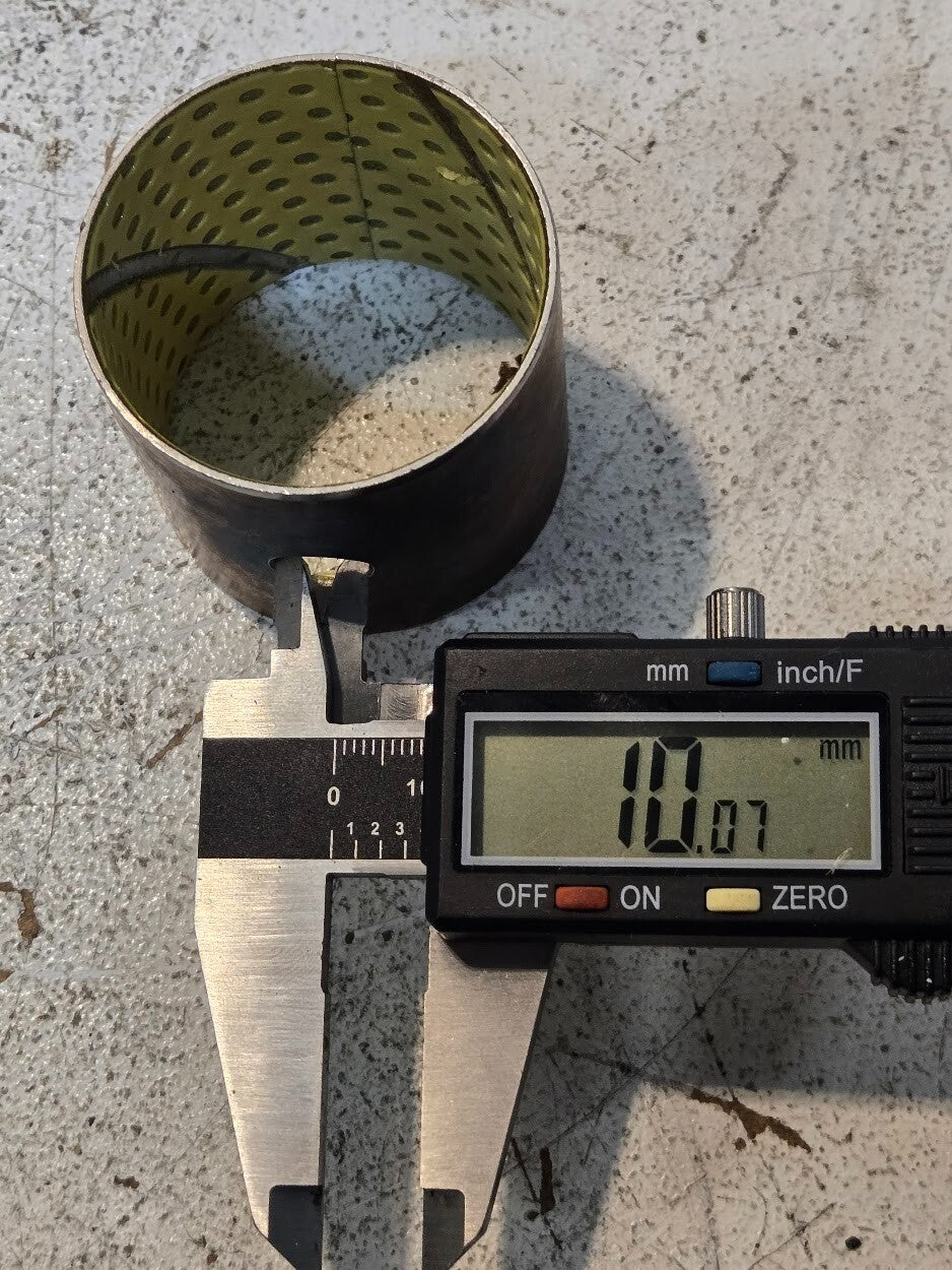 2 Quantity of GGB Bushings L11A 49mm OD 45.5mm ID 46mm Length 10mm Hole (2 Qty)