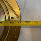 Gold Brake Disc Rotor Min Thk 9.5MM Max Dia 185.5MM 11-1/4" OD 71mm Bore