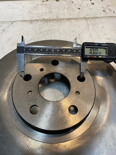 Vented Disc Brake Rotor 43512-20400 | 54mm Bore | 5x100mm | 10-7/8" Dia.