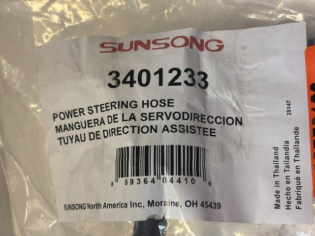 SunSong NA Power Steering Return Line Hose Assembly for Toyota Rav4 | 3401233