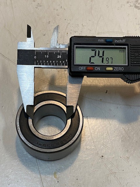 8 Quantity of WJB DH559339-1 Bearings for Harley Davidson 52mm OD (8 Quantity)