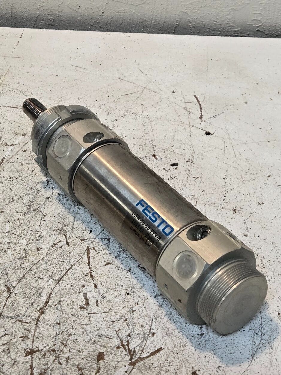 Festo Pneumatic Cylinder DSW-50-50-PPV-B | 161539 | R108 | 10 Bar Max Pressure