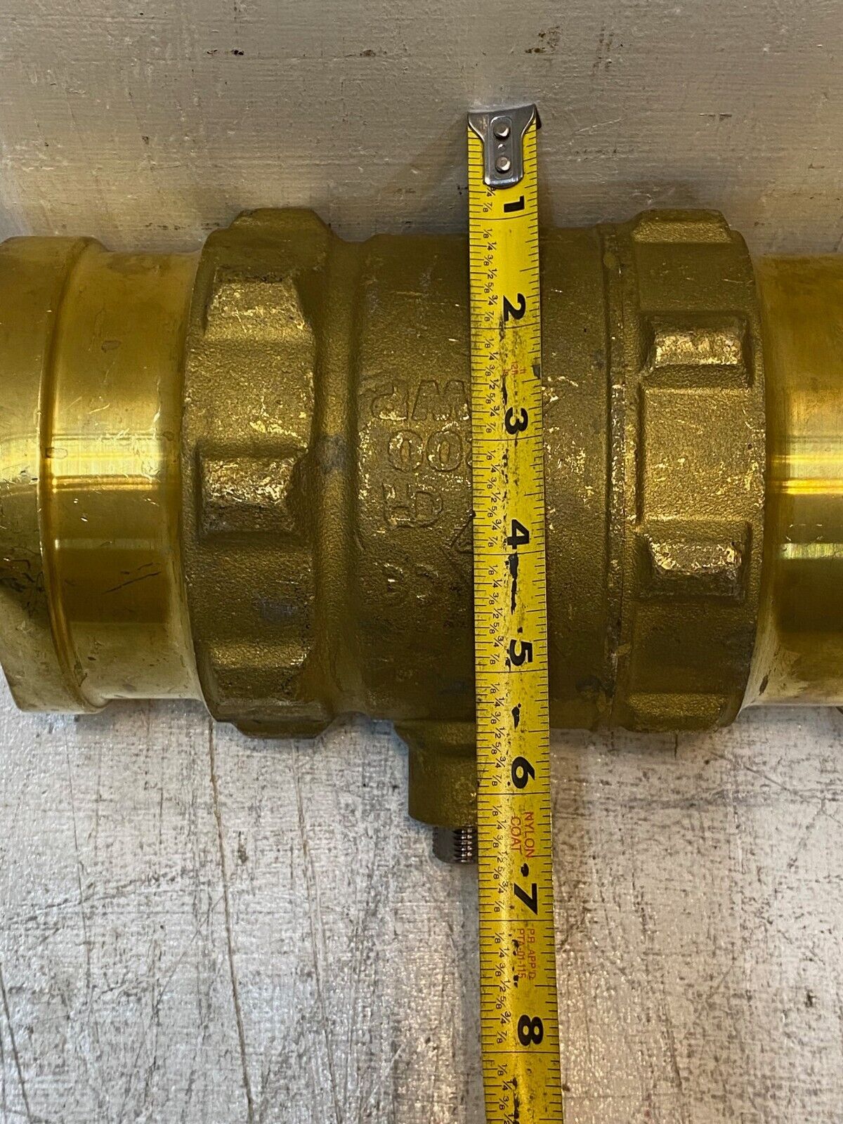 4" Brass Ball Valve LF CW511L 200 CWP