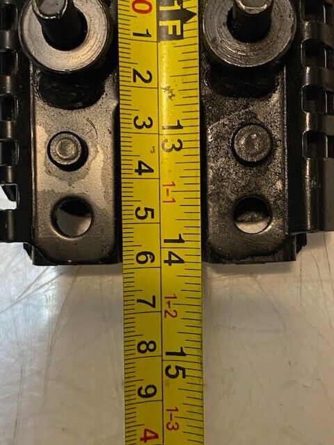 3 Pair of Seat Sliders 14-1/8" Length 1-3/8" Width 1-1/8" Thickness 8mm Screw