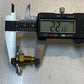 67 Quantity of Brass Drain Valves 22mm L 10mm Thread 8mm End (67 Quantity)