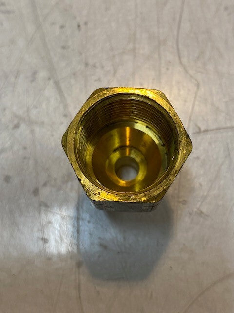 25 Quantity of Brass Air Hose Reducer Pipe Adapters 40mm H 13mm Thread (25 Qty)