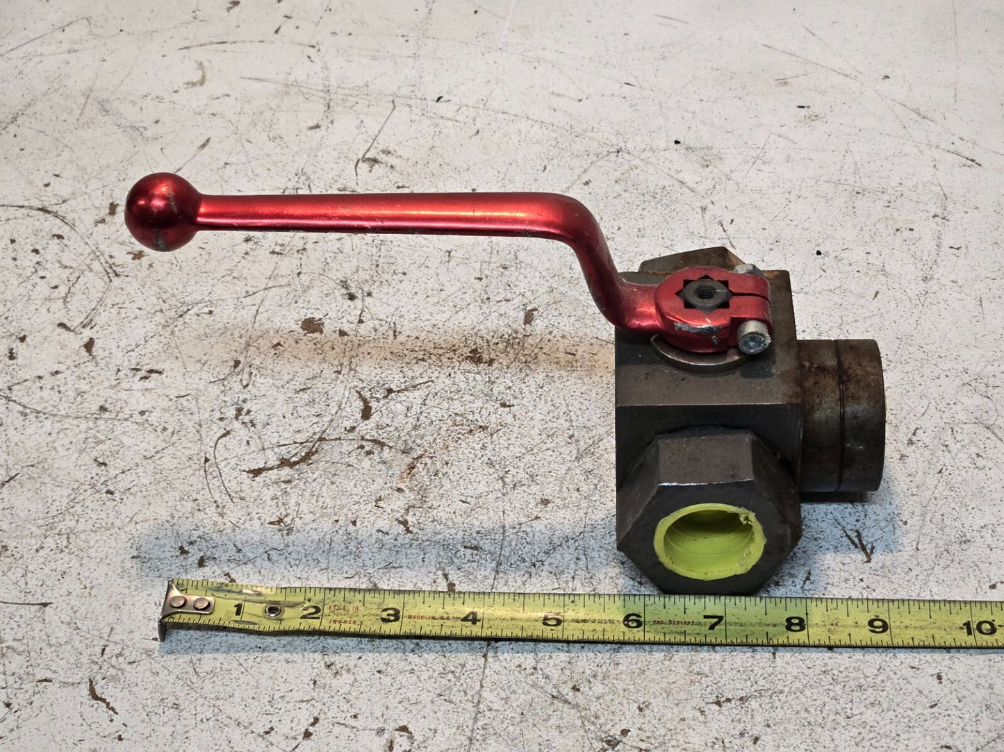 Hydac Hydraulic Ball Valve 3K-25NPT-L-1114 | 398012-1 | 315 Bar 4500 PSI