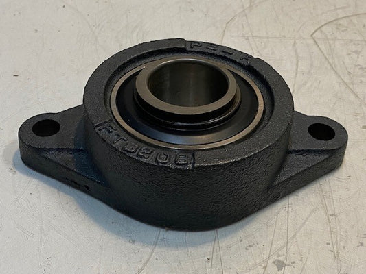 Peer 2-Bolt Flange Bearing FTS208 | 38mm Bore HC208-24 Insert Bearing