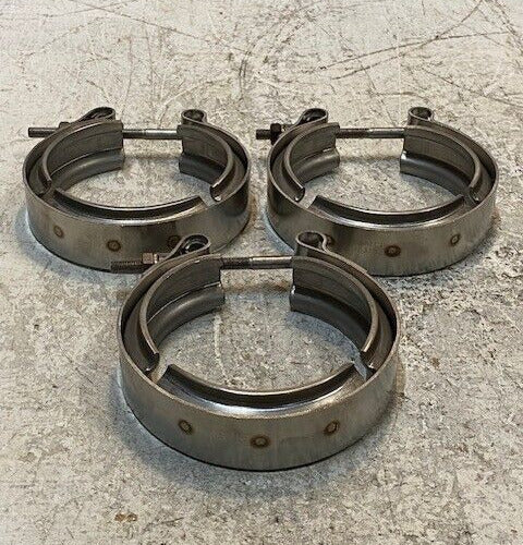 3 Quantity of Breeze 1V0373BB01 V-Band Clamps (3 Quantity)