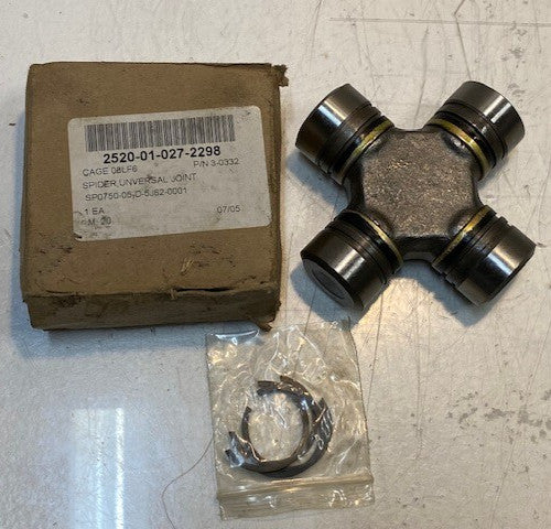 Spider Universal Joint 3-0332 | 2520-01-027-2298 | SP0750-05-D-5J62-0001