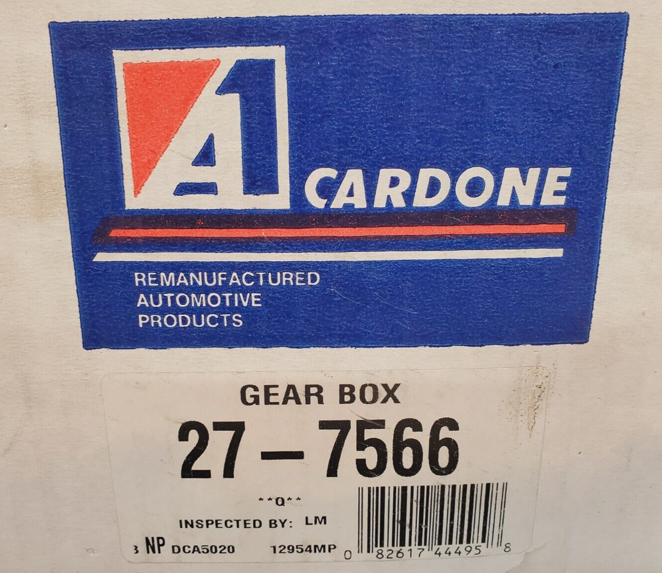 Cardone Remanufactured Power Steering Gear 27-7566 | 7800715 | 26001483