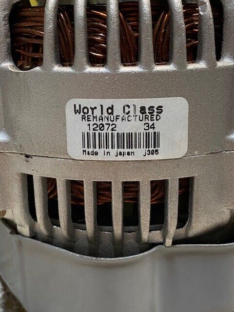 Duralast Reman Alternator 12072 | 34126311