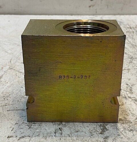 Hydraforce Steel Manifold Body Valve B20-2-20T