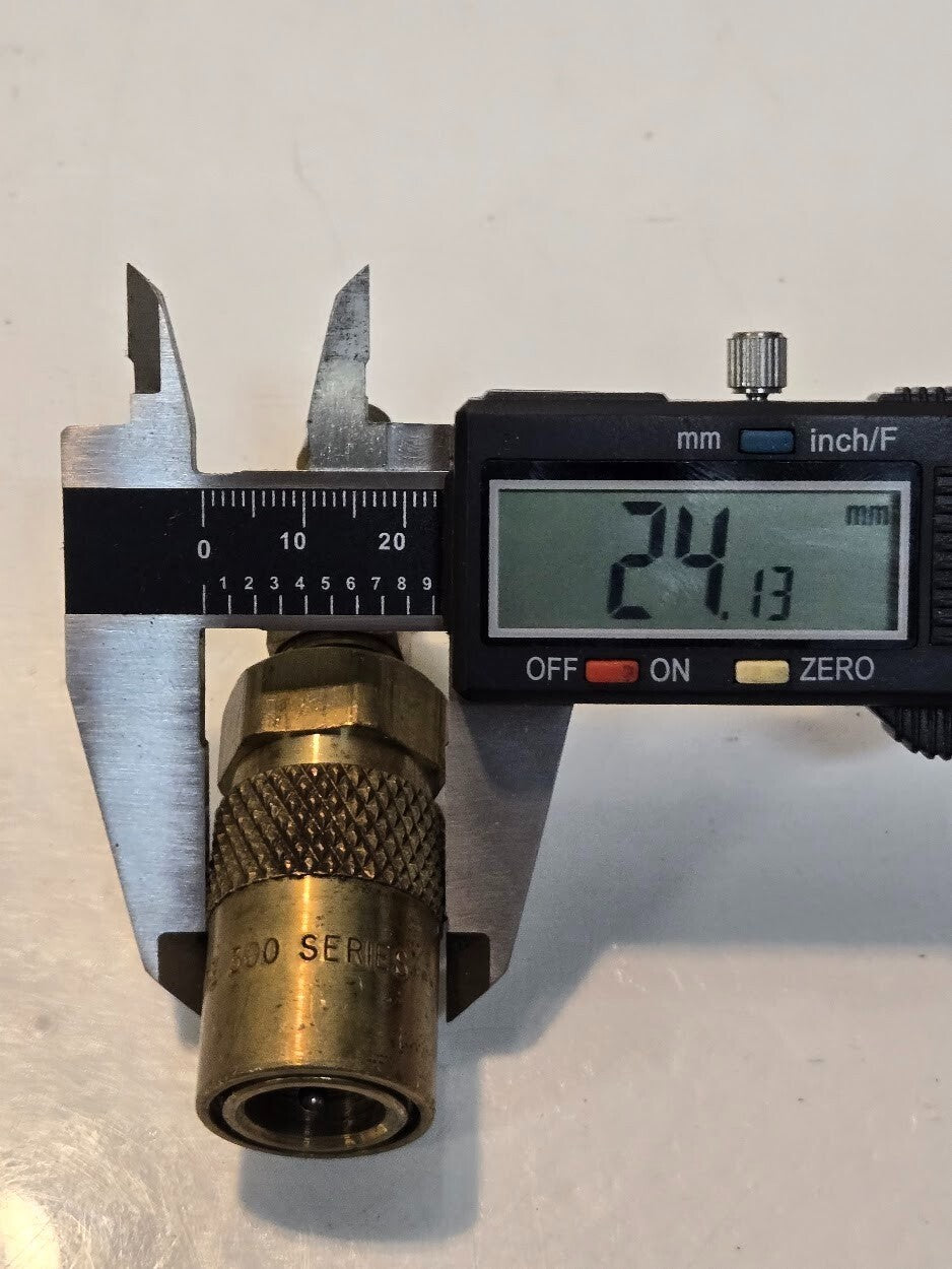 7 Quantity of PPE 300 Series 1/4" Quick Connect Couplings 3/8" Push-Lok (7 Qty)