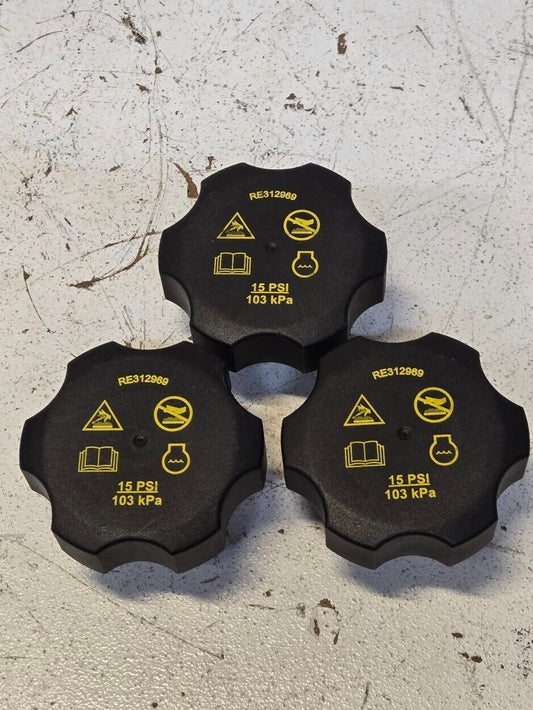 3 Quantity of John Deere Filler Caps RE312969 (3 Quantity)