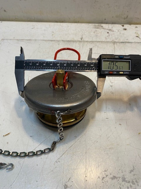 Wisco Gas Cap Red Handle 14 PSI 82mm ID 106mm OD