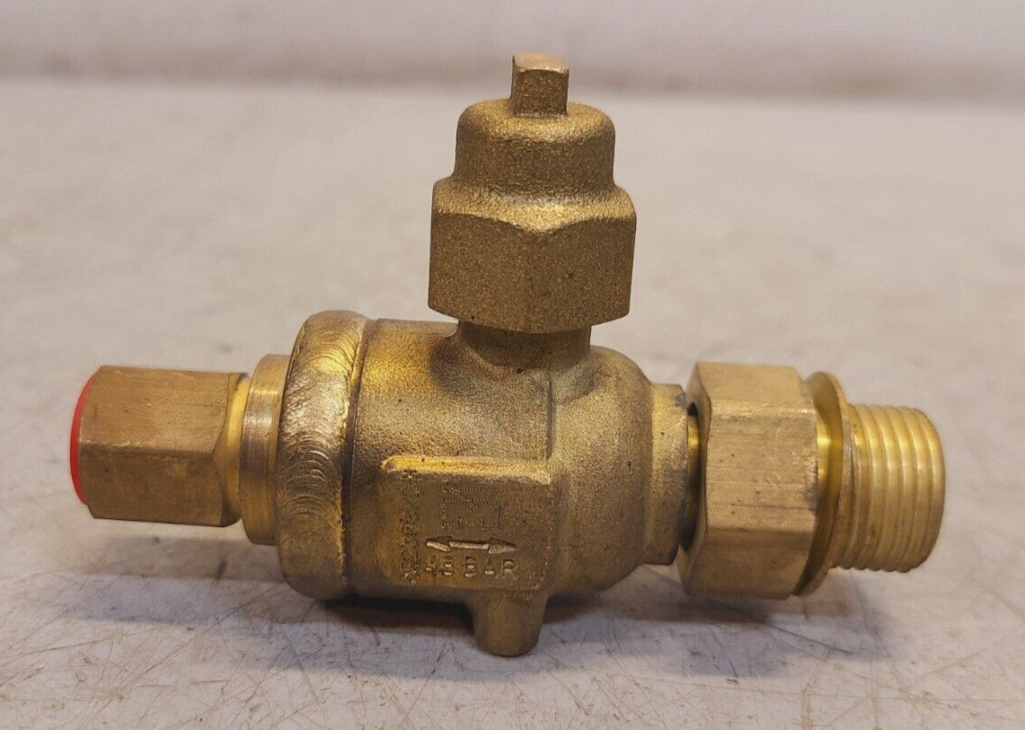 Mueller Straight Through Ball Valve F-36700 | 700 PSIG | 48 BAR
