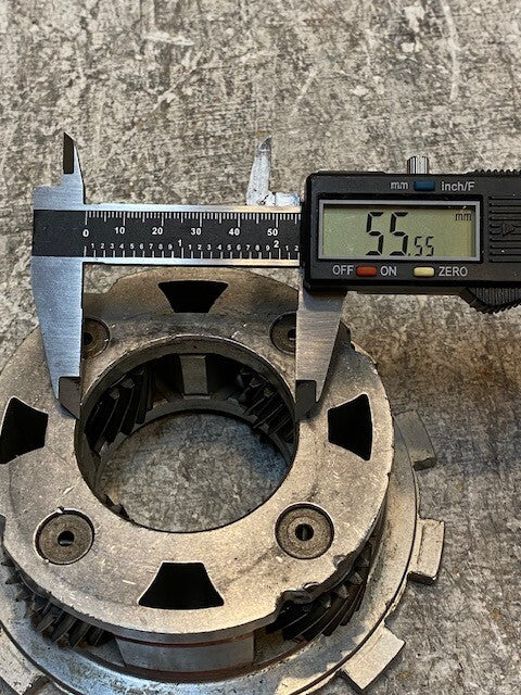 Rear Planet Assembly 4-Pinion 12-Teeth 56mm Bore 5-1/2" OD