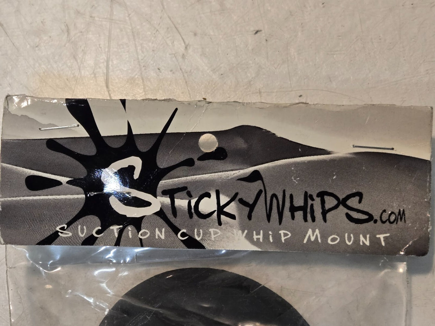 Stickywhips Suction Cup Whip Mount | 1/4" Whip | 3" Suction Cup Size